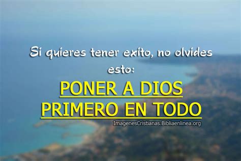 Imágenes Cristianas Poner A Dios Siempre Primero