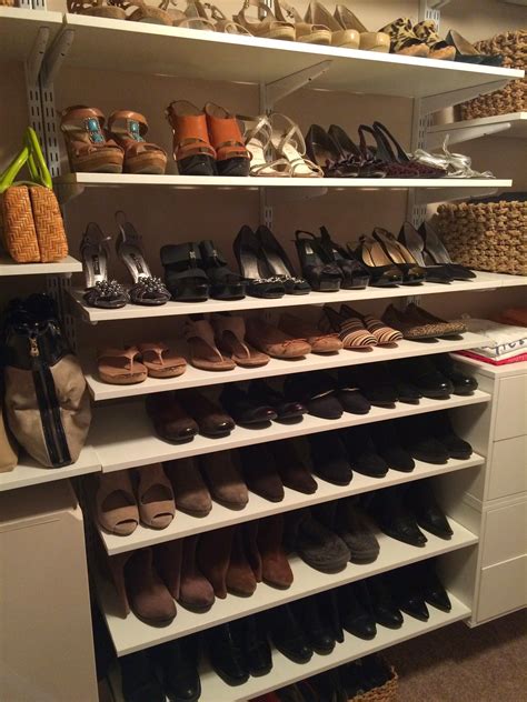 How to organize a bedroom closet. How to Store and Organize Shoes in a Closet | Shoe shelf ...