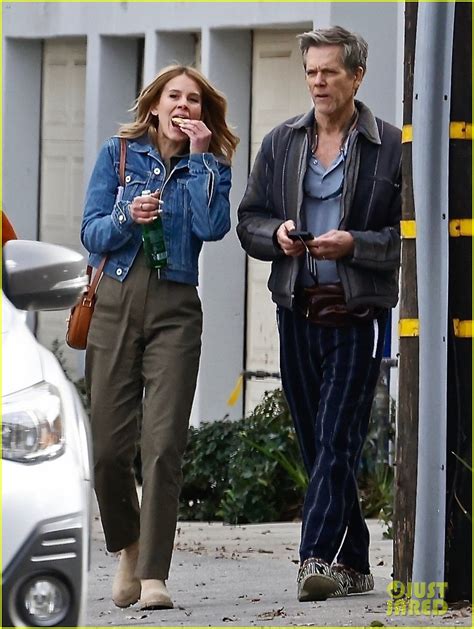 Photo Kevin Bacon Spotted With Sosie Bacon On Set Of New Project Photo Just