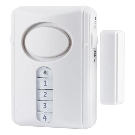 Ge Personal Security Deluxe Door Alarm White