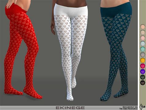 The Sims Resource Open Knit Tights
