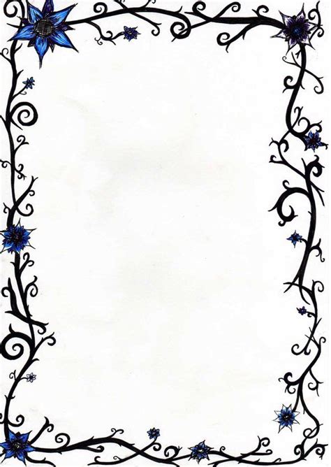 Borders For Paper Book Of Shadows Boarder Designs
