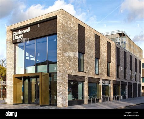 Overall Exterior View Camberwell Library London United Kingdom