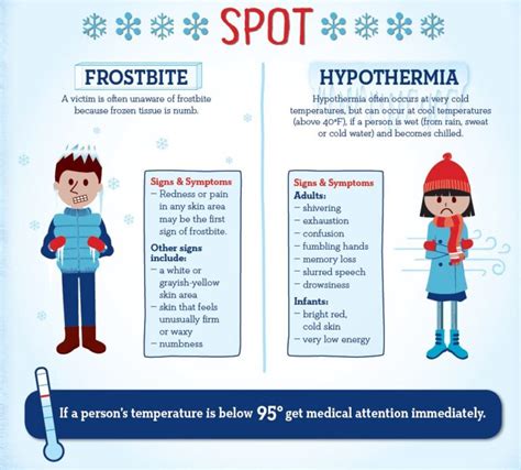Infographic Hypothermia Frostbite 2 Medstar911