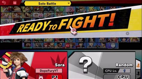 Ssbu English Character Select Callouts All Fighters Youtube