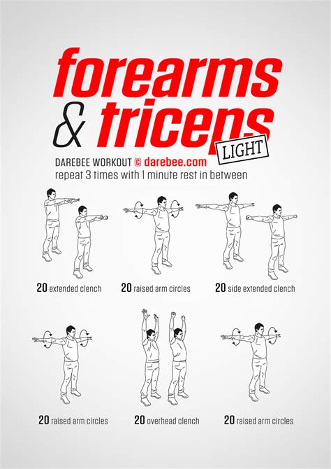Forearms And Triceps Workout