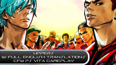Uppers W Full English Translations Cfw Ps Vita Gameplay Youtube