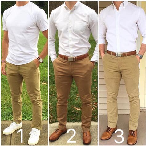 I Havent Posted Any White And Tan Outfits In Awhile Which One Is Your Favorite And D Ropa