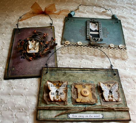 Very Cool Altered Art Book Covers For Use As Wall Decor Book Projects