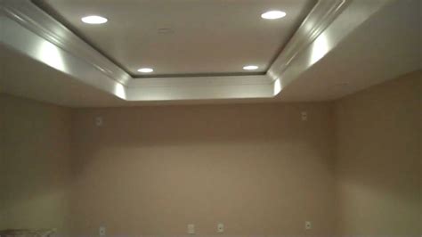 The best time to build a tray ceiling is when building the room or. Colorado Basement Finishing T.V. Greater Heights with Tray ...