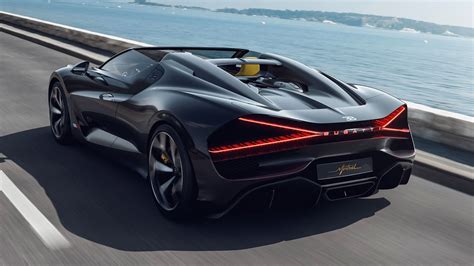 Behold The €5m Bugatti Mistral A W16 Engined Speedster Top Gear