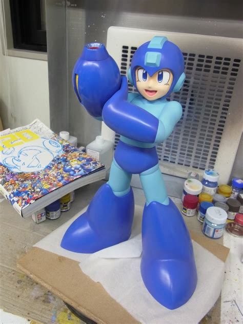Rockman Corner 13 Inch Mega Man Figure Now In Color