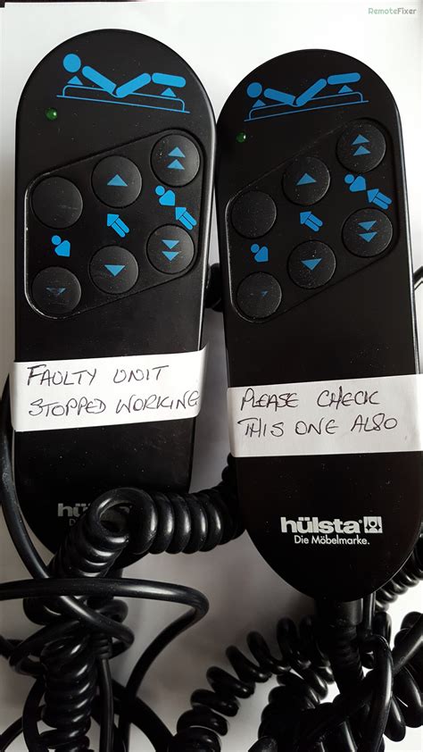 Hulsta Remote Control Repair