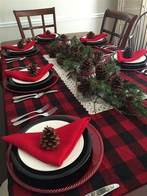 30 Adorable Christmas Table Setting Ideas Youll Want To Copy