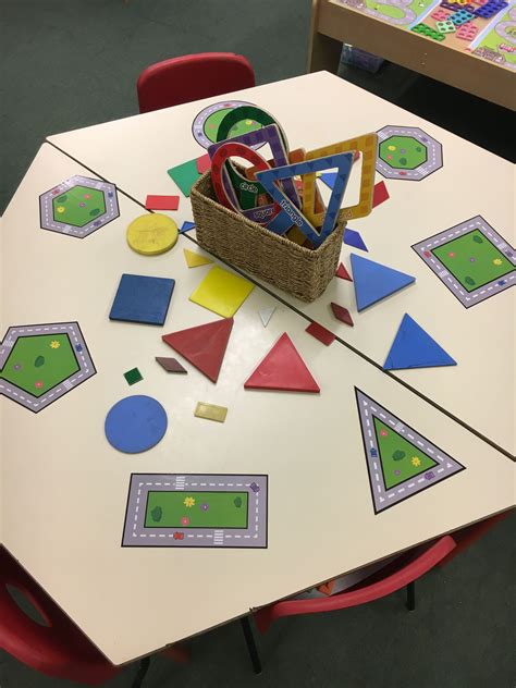 Transport Themed Shapes Table Eyfs Shapes Maths Transport Maths Eyfs Eyfs Classroom Eyfs