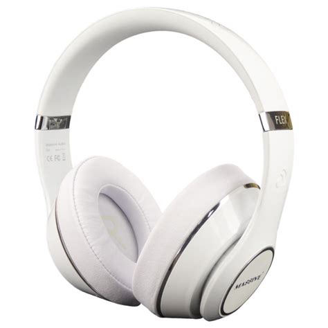 MASSIVE White Wired Headphones - Massive Audio