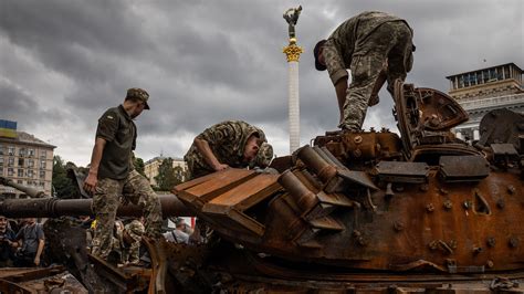 Months Into War Ukraine And Russia Are Both Reshaped The New York