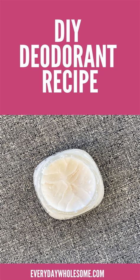 How To Make Your Own Diy Homemade Natural Nontoxic Deodorant Recipe Deodorant Recipes Natural