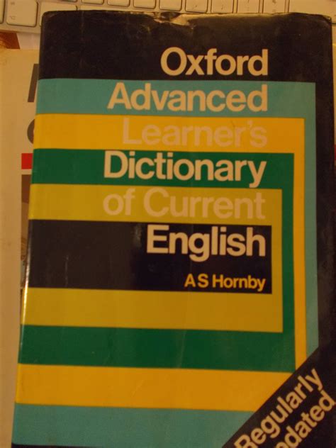Oxford Advanced Learners Dictionary Of Current English Sur Gens De