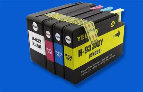 4pc New Color Inkjet Cartridge Compatible For Hp Officejet 7510 7512