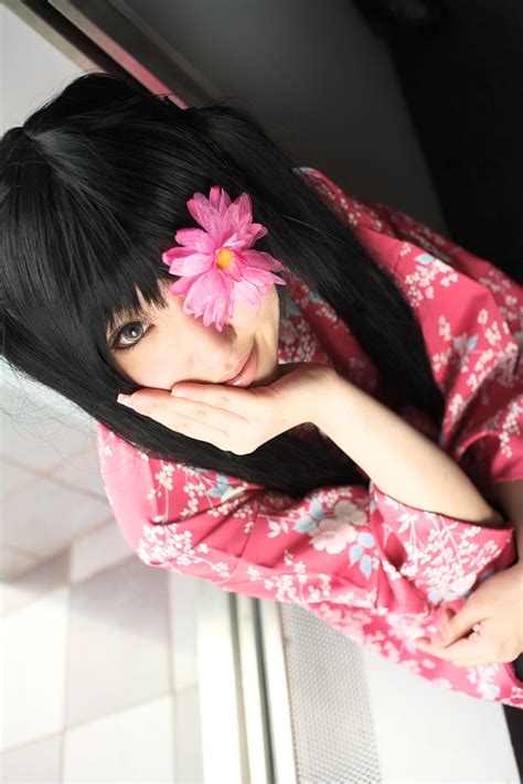 Saya Cosplayer Yagyuu Kyuubei Gintama Highres Cosplay Eyepatch Flower Eyepatch Photo