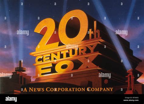 Logo 20century Fox Logo 20century Fox Sigle 20century Fox Stock Photo