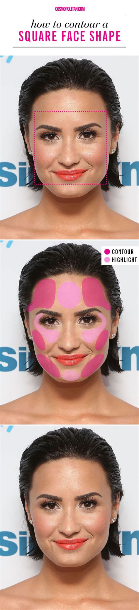 Correct Technique To Contour Different Types Of Face Shapes