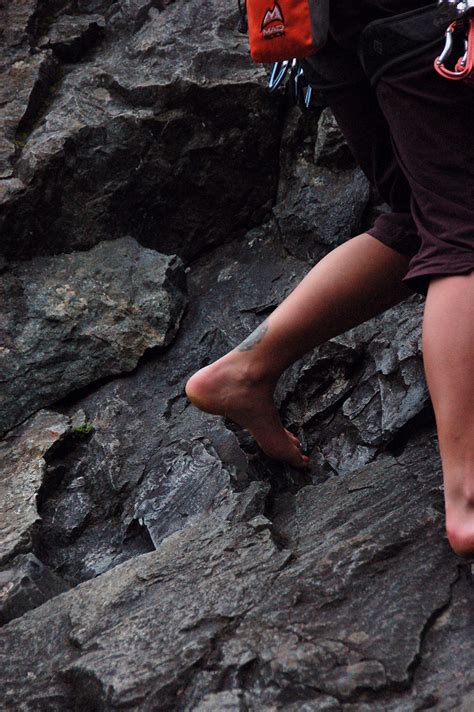 Barefoot Climbing Taylor Westphal Flickr