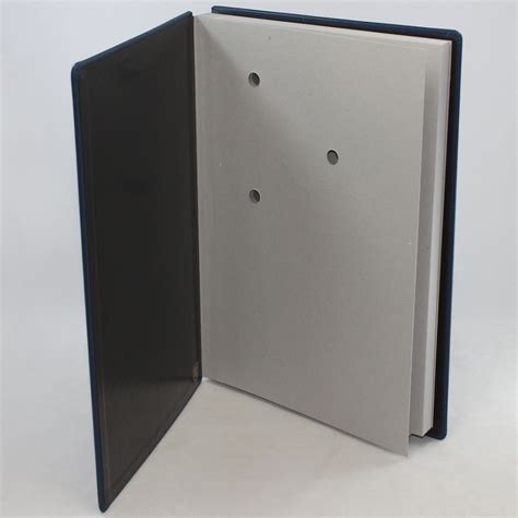 Signature Folder Made Of Smooth Full Grain Leather In Blue Guestbooks