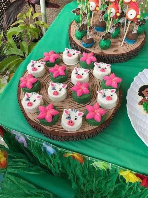 cupcake birthday party theme moana theme birthday moana themed party hawaiian birthday moana