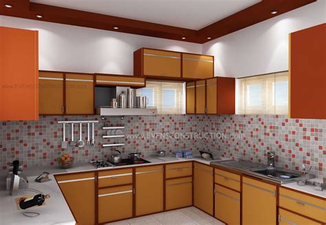 Evens Construction Pvt Ltd: Beautiful Kerala kitchen