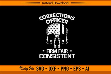 50 Correctional Officer Cut File Designs And Graphics