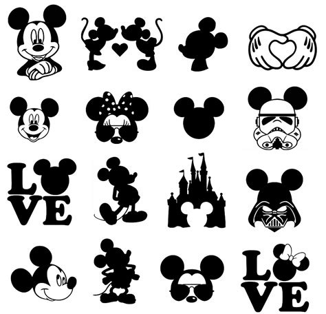 digitalfil: Mickey Mouse svg,cut files,silhouette clipart,vinyl files