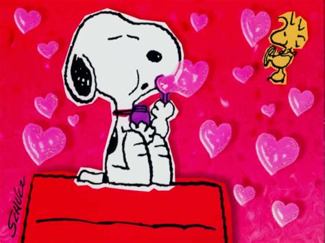 Free Snoopy Valentines Day Wallpaper Wallpapersafari