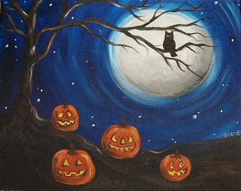 Free 15 Halloween Paintings In Psd Vector Eps