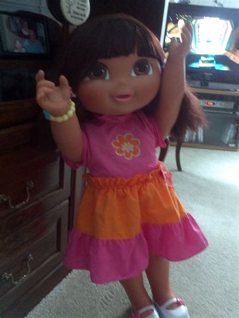 Dora Doll Toddler Size Talks In Hots Garage Sale In Rochester Ma For
