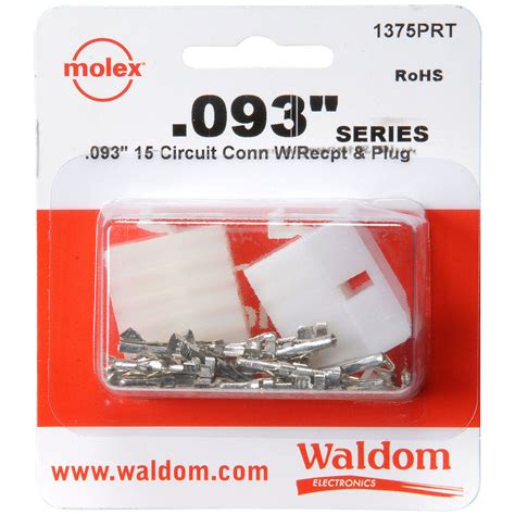 Molex 15 Pin Connector Kit 0093 1 Set