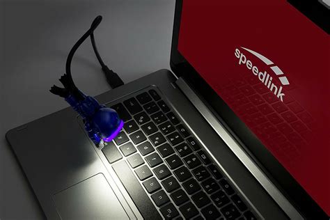 Speedlink Flexibel Usb Led Lampe Notebook Laptop Pc Leselampe Licht 12