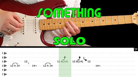 Something Guitar Lesson Guitar Solo With Tabs The Beatles