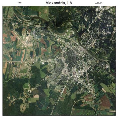 Aerial Photography Map Of Alexandria La Louisiana