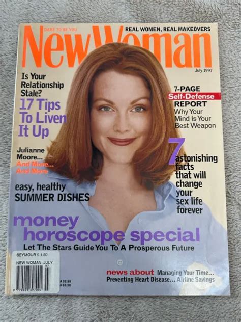 Julianne Moore New Woman Magazine Uk July 1997 £942 Picclick Uk