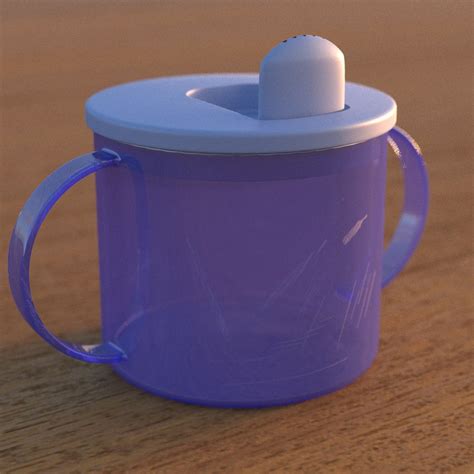 3d Max Cup Child Beaker