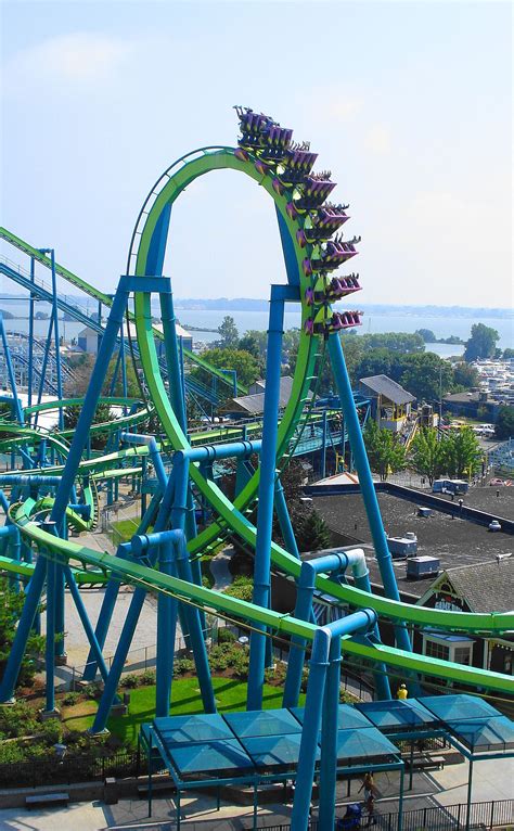 Cedar Point The Raptorone Of The Best Scary Roller Coasters Roller