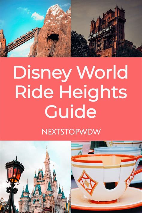 Disney World Rides List Disney World For Adults Disney Rides Walt Disney World Vacations Top