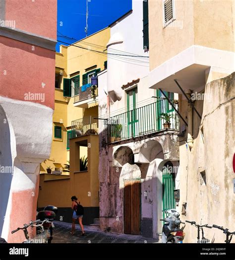 The Colorful And Characteristic Houses Of Procida Are Defined As