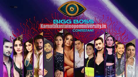 Bigg Boss 16 Contestants List 2023 With Photos Names Start Date Host