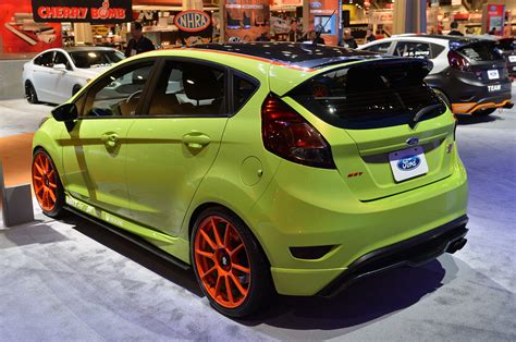 Ford изложи четири оригинални модели на Fiesta St на Sema 2013