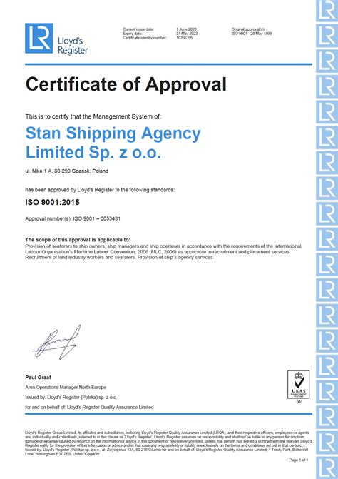 10 фраз в 7 тематиках. Stanshipping - NEW ISO CERTIFICATE OF APPROVAL.