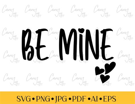 Be Mine Svg Valentine Svg Valentine Day Png Retro Etsy