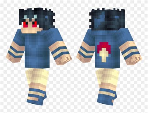 Download Sasuke Uchiha Clan Minecraft Skin Clipart Png Download Pikpng